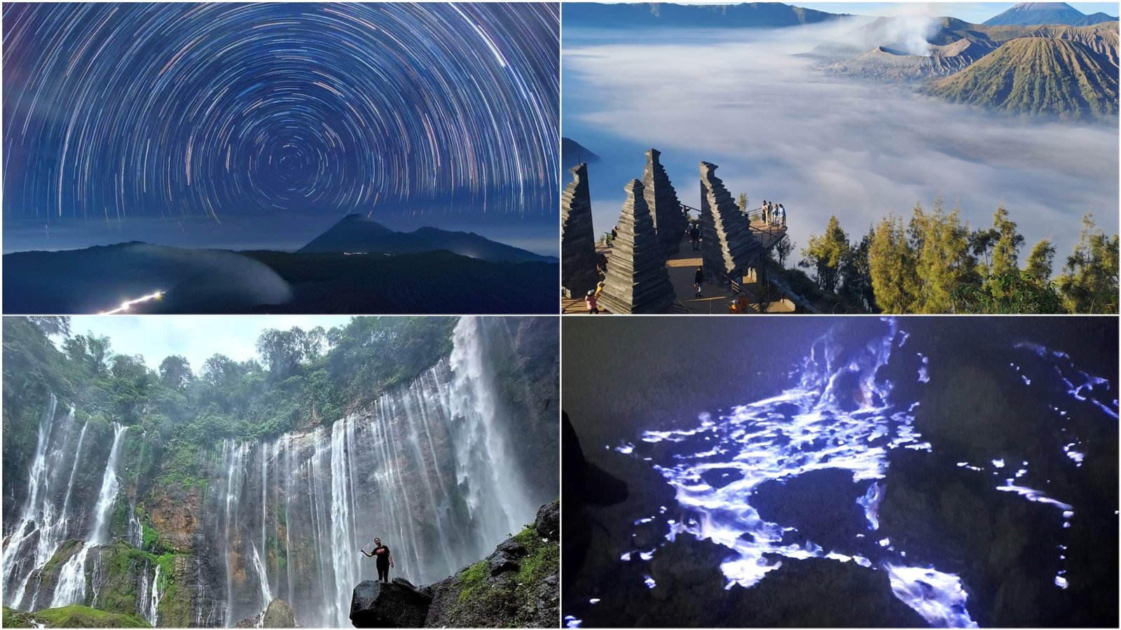 bromo ijen tumpak sewu